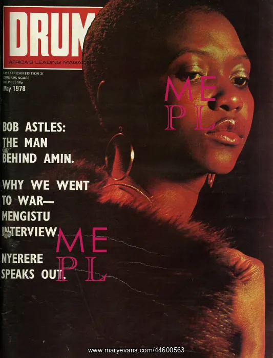 : Drum Magazine cover : Drum Magazine cover