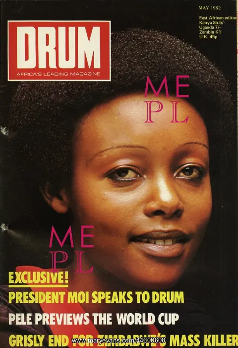 : Drum Magazine cover : Drum Magazine cover