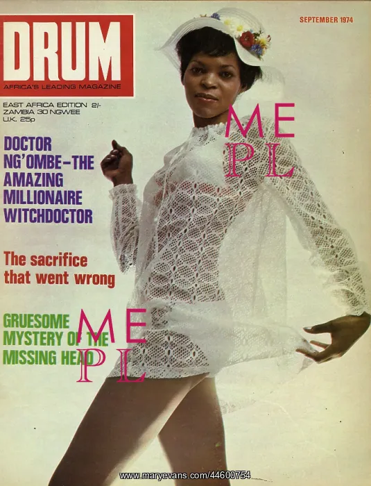 : Drum Magazine cover : Drum Magazine cover