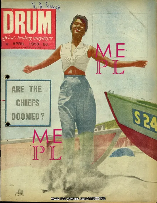 : Drum Magazine cover : Drum Magazine cover