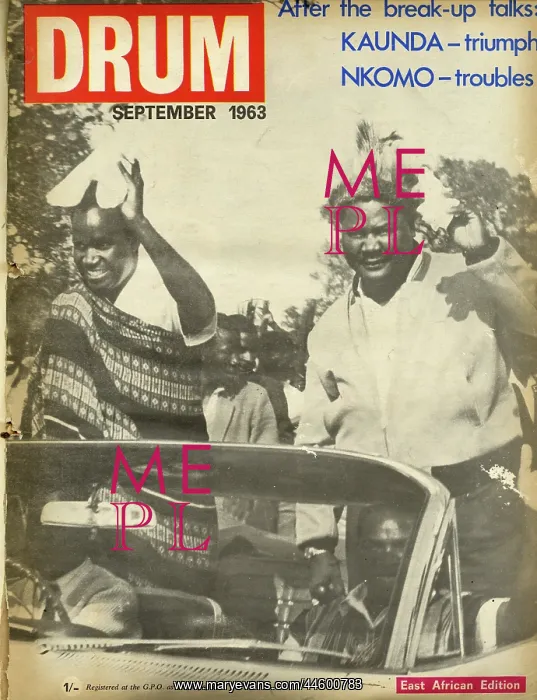 : Drum Magazine cover : Drum Magazine cover
