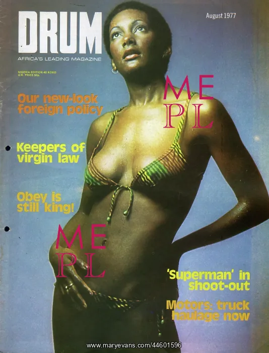 : Drum Magazine cover : Drum Magazine cover