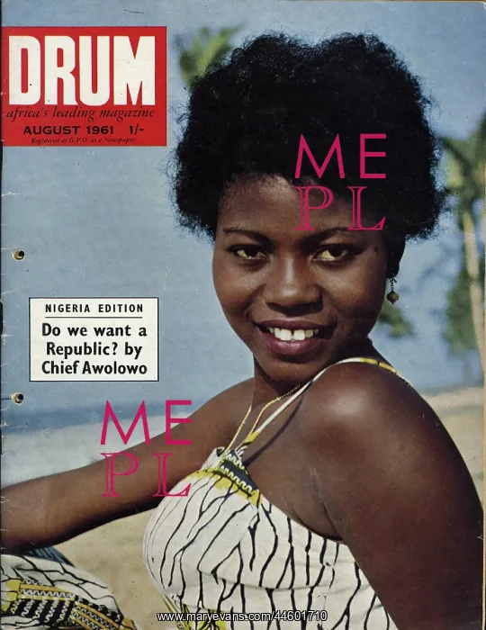 : Drum Magazine cover : Drum Magazine cover
