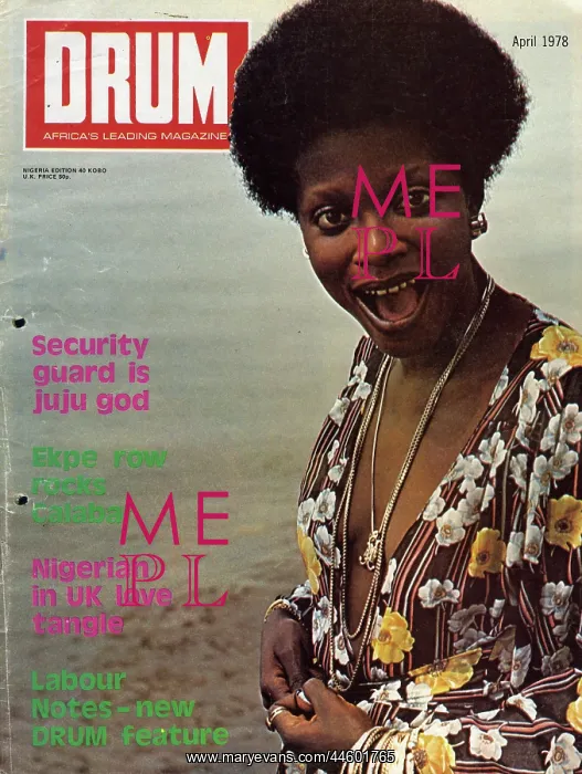 : Drum Magazine cover : Drum Magazine cover