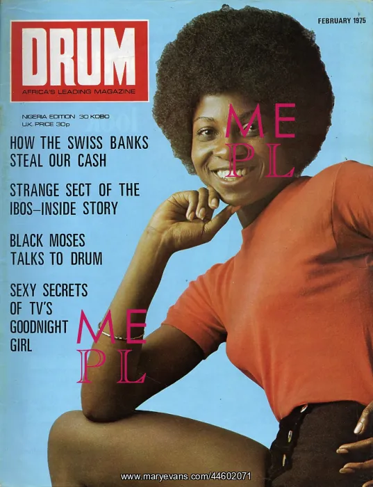 : Drum Magazine cover : Drum Magazine cover