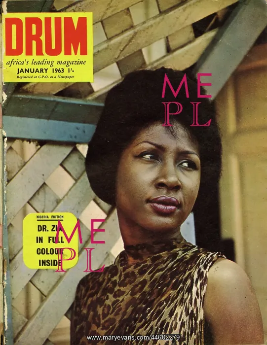 : Drum Magazine cover : Drum Magazine cover