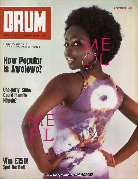 : Drum Magazine cover : Drum Magazine cover