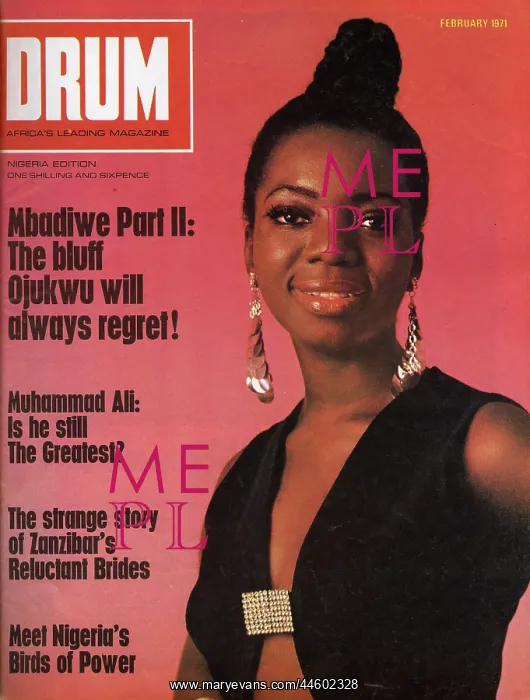 : Drum Magazine cover : Drum Magazine cover