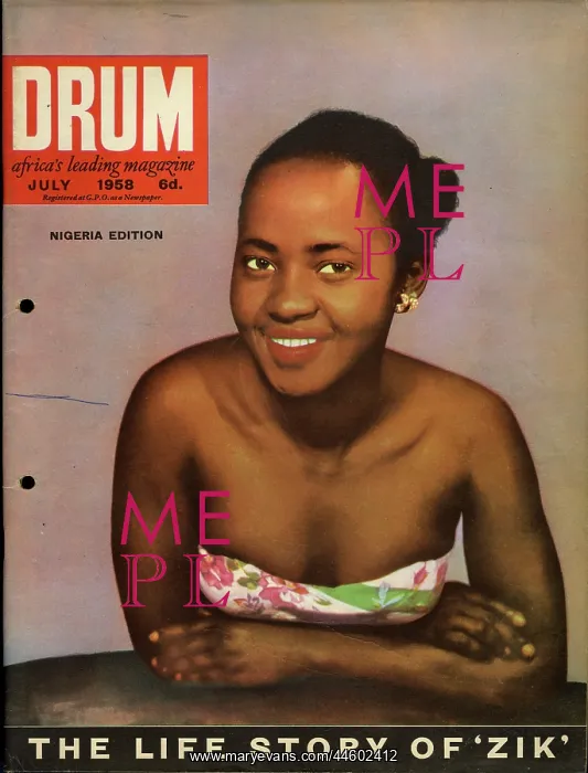 : Drum Magazine cover : Drum Magazine cover