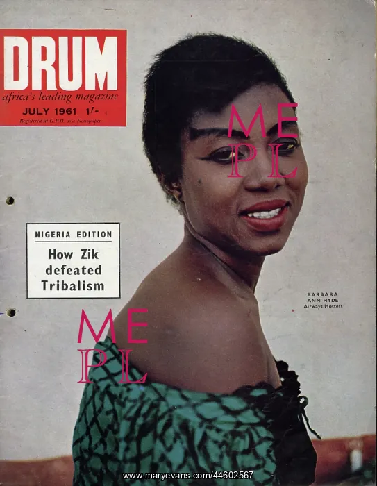: Drum Magazine cover : Drum Magazine cover