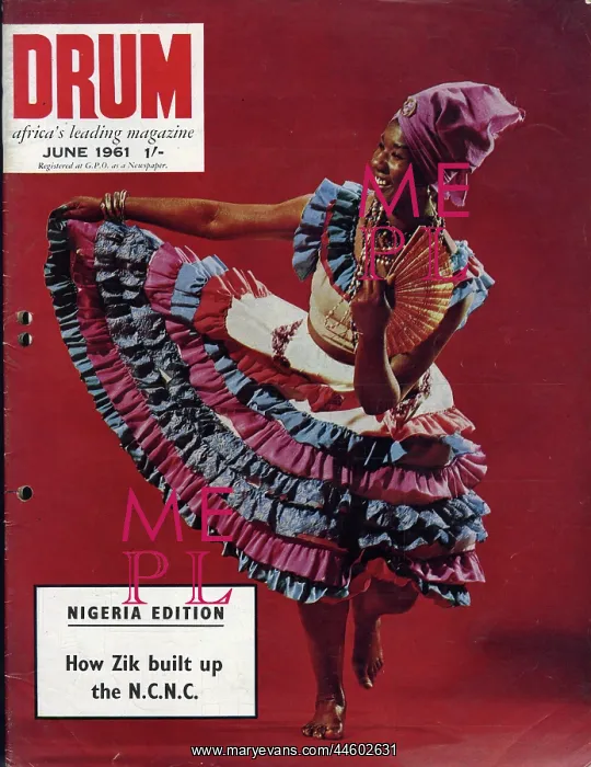 : Drum Magazine cover : Drum Magazine cover