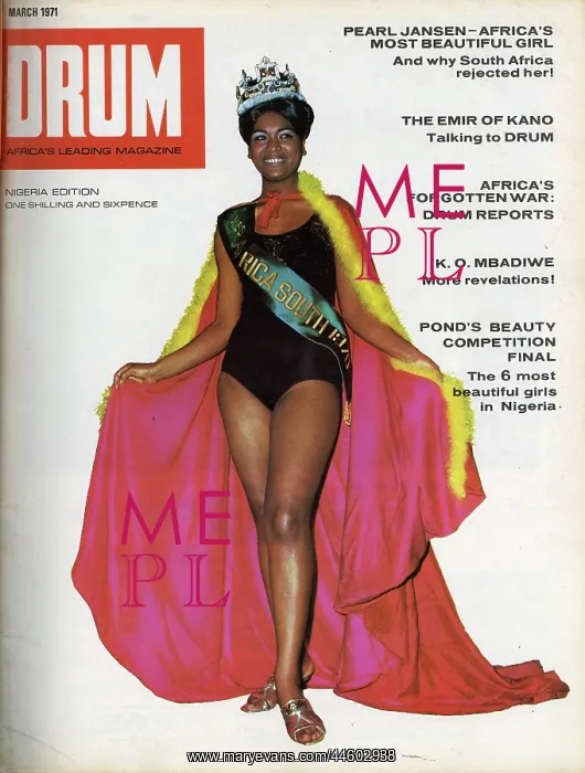 : Drum Magazine cover : Drum Magazine cover