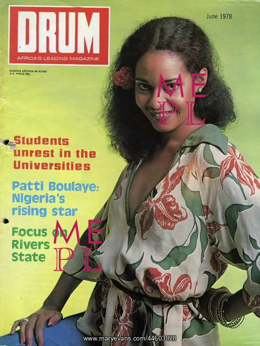 : Drum Magazine cover : Drum Magazine cover
