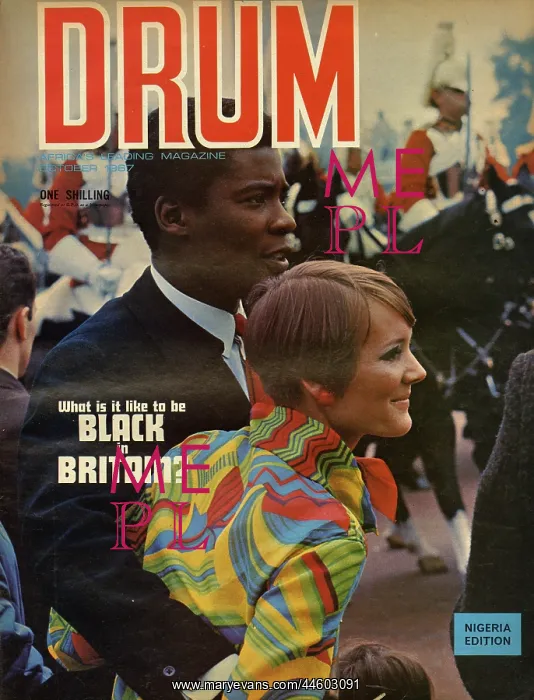 : Drum Magazine cover : Drum Magazine cover