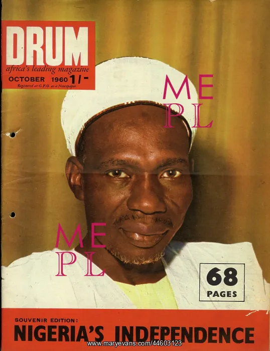 : Drum Magazine cover : Drum Magazine cover