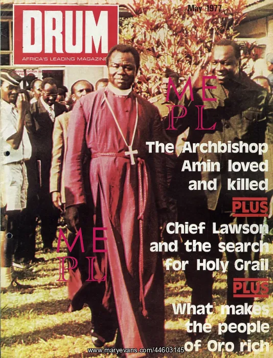 : Drum Magazine cover : Drum Magazine cover