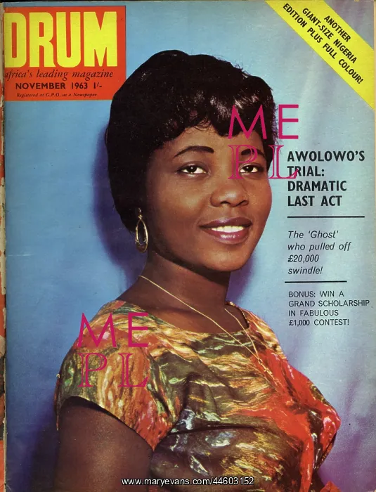 : Drum Magazine cover : Drum Magazine cover