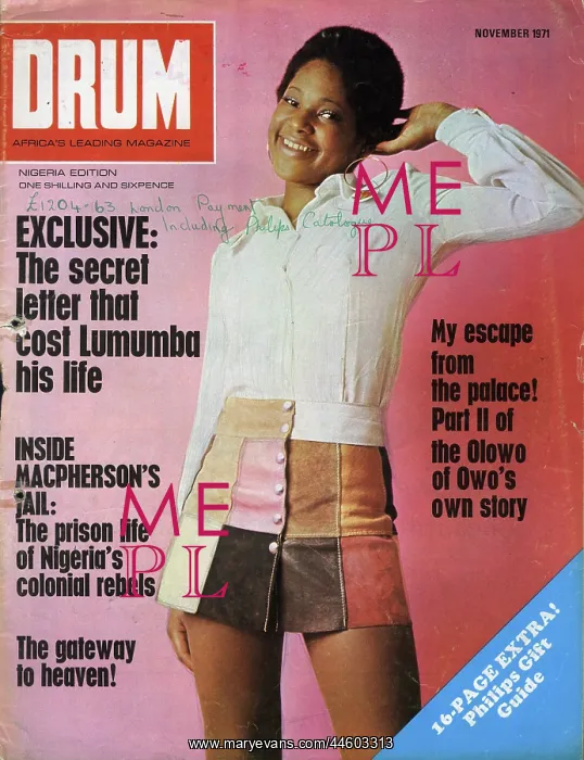 : Drum Magazine cover : Drum Magazine cover