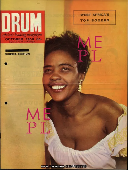 : Drum Magazine cover : Drum Magazine cover