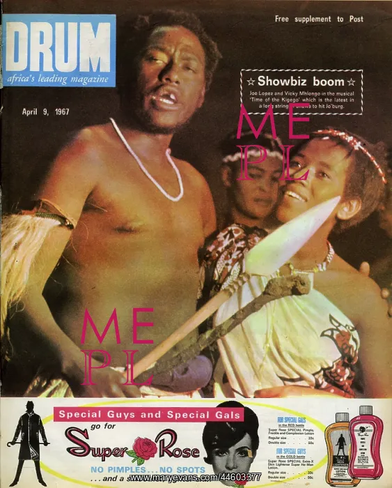 : Drum Magazine cover : Drum Magazine cover