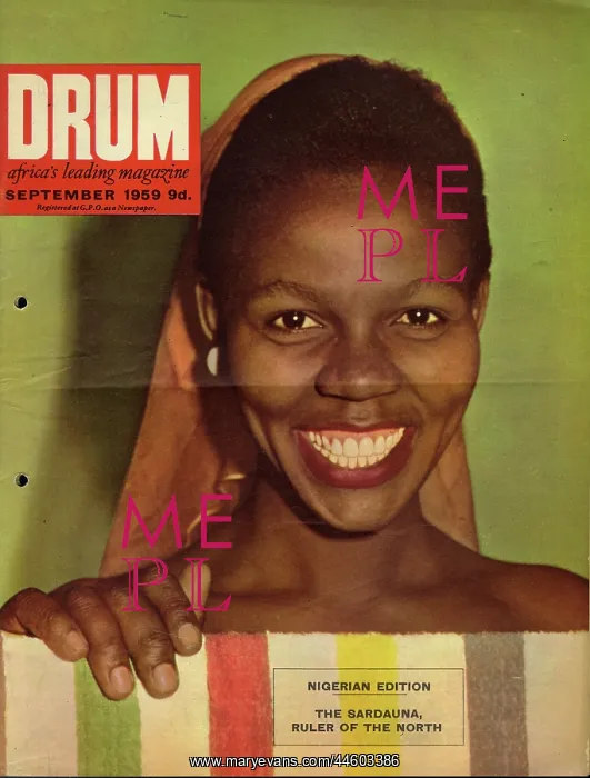 : Drum Magazine cover : Drum Magazine cover