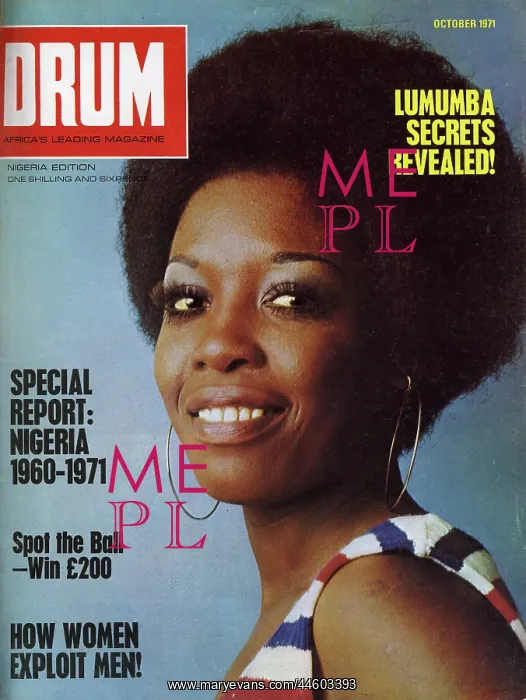 : Drum Magazine cover : Drum Magazine cover
