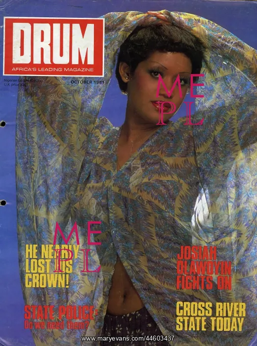: Drum Magazine cover : Drum Magazine cover