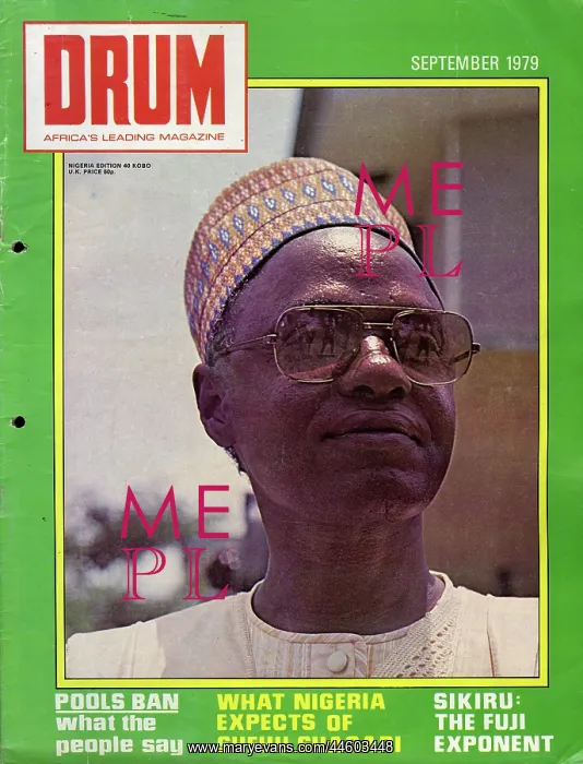 : Drum Magazine cover : Drum Magazine cover