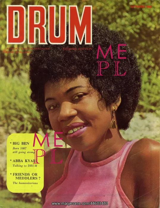 : Drum Magazine cover : Drum Magazine cover
