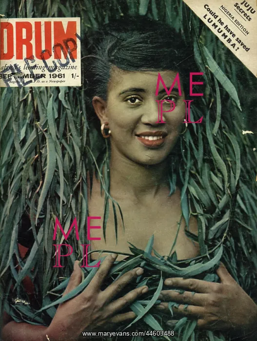 : Drum Magazine cover : Drum Magazine cover