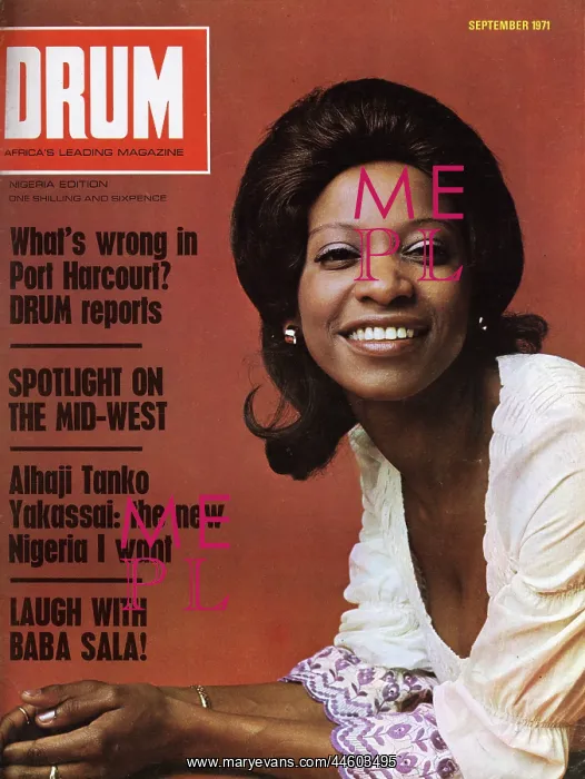 : Drum Magazine cover : Drum Magazine cover