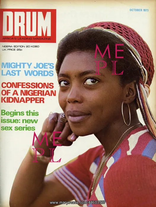 : Drum Magazine cover : Drum Magazine cover