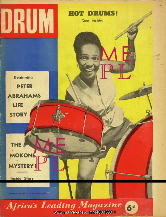 : Drum Magazine cover : Drum Magazine cover