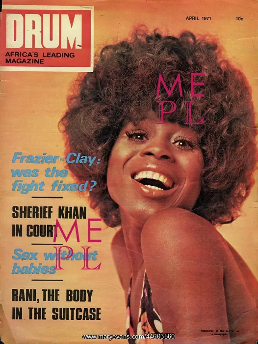 : Drum Magazine cover : Drum Magazine cover