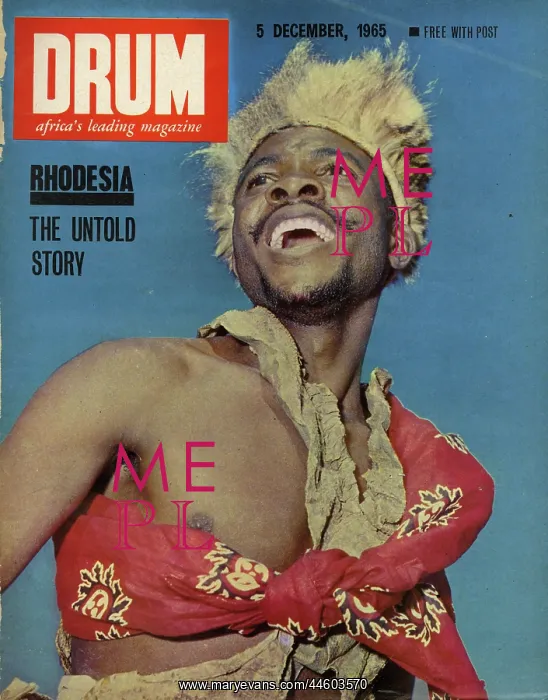 : Drum Magazine cover : Drum Magazine cover