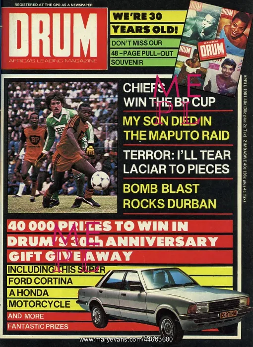: Drum Magazine cover : Drum Magazine cover