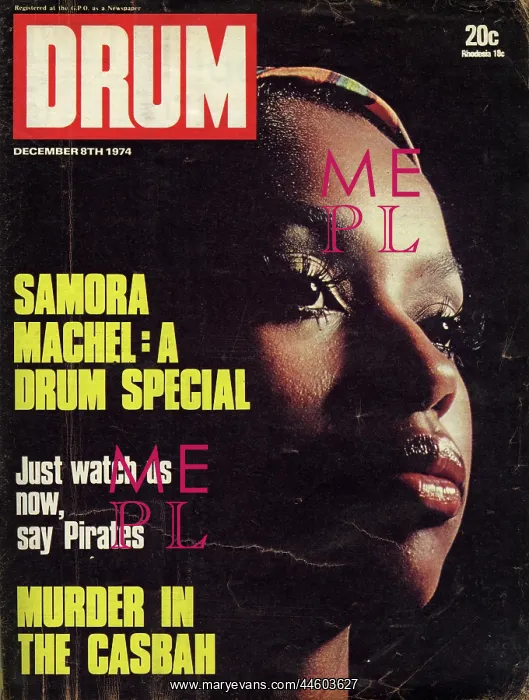 : Drum Magazine cover : Drum Magazine cover