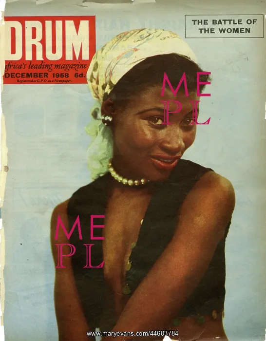 : Drum Magazine cover : Drum Magazine cover