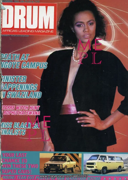 : Drum Magazine cover : Drum Magazine cover