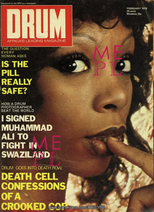 : Drum Magazine cover : Drum Magazine cover