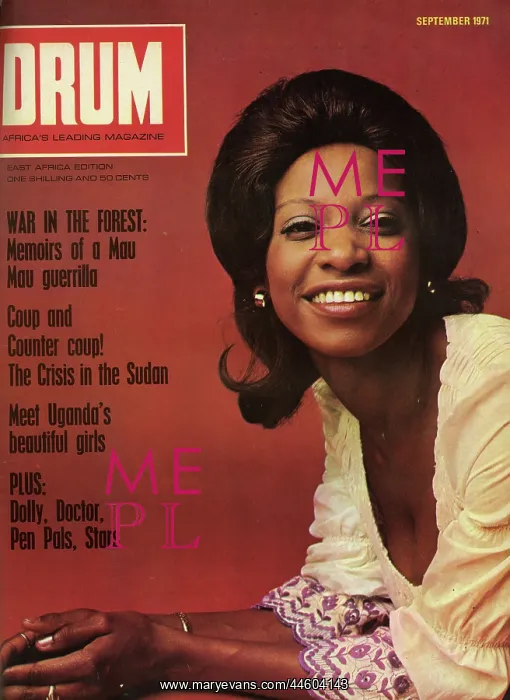 : Drum Magazine cover : Drum Magazine cover