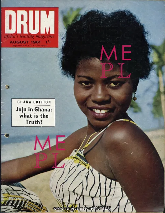 : Drum Magazine cover : Drum Magazine cover