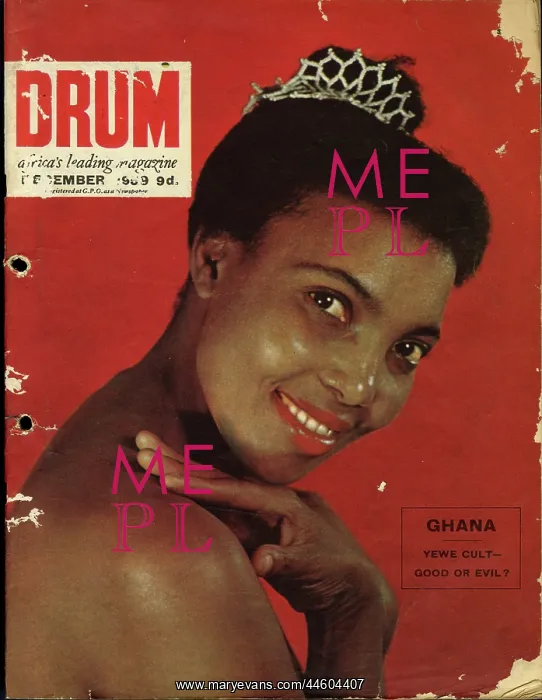 : Drum Magazine cover : Drum Magazine cover