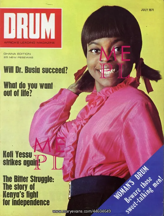 : Drum Magazine cover : Drum Magazine cover