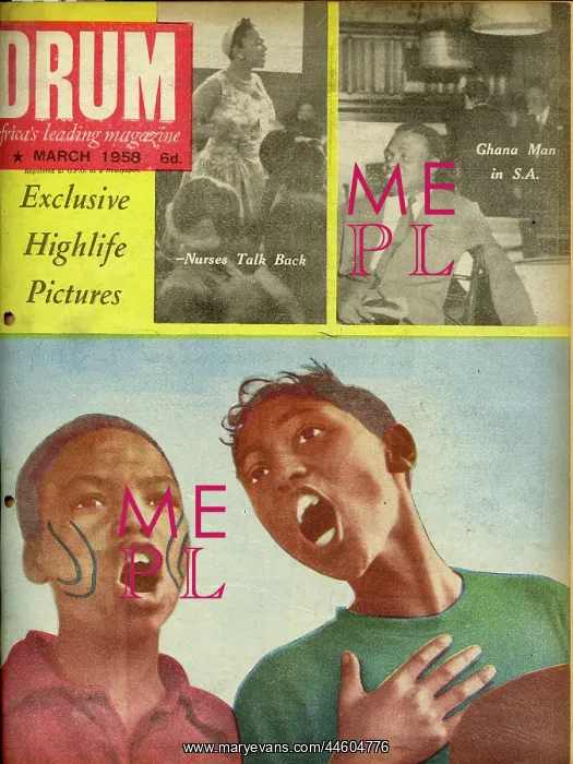 : Drum Magazine cover : Drum Magazine cover