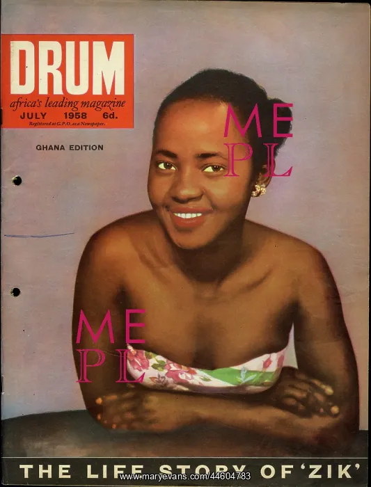 : Drum Magazine cover : Drum Magazine cover