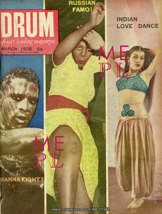 : Drum Magazine cover : Drum Magazine cover