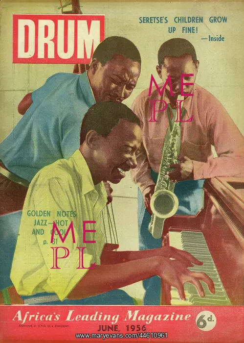 : Drum Magazine cover : Drum Magazine cover