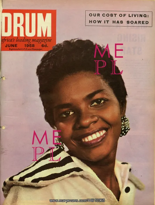 : Drum Magazine cover : Drum Magazine cover