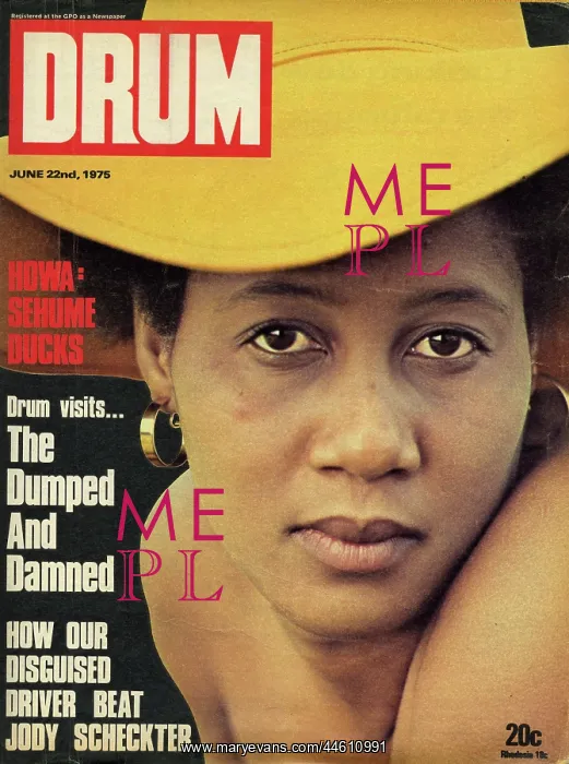 : Drum Magazine cover : Drum Magazine cover